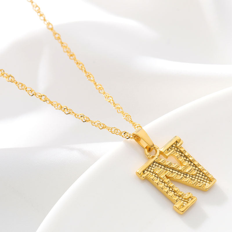HER Letter Necklace