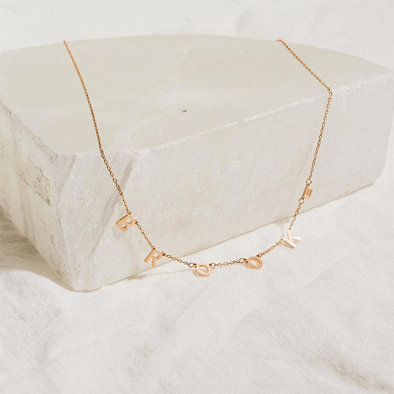 Personalized "Alphabet" Necklace