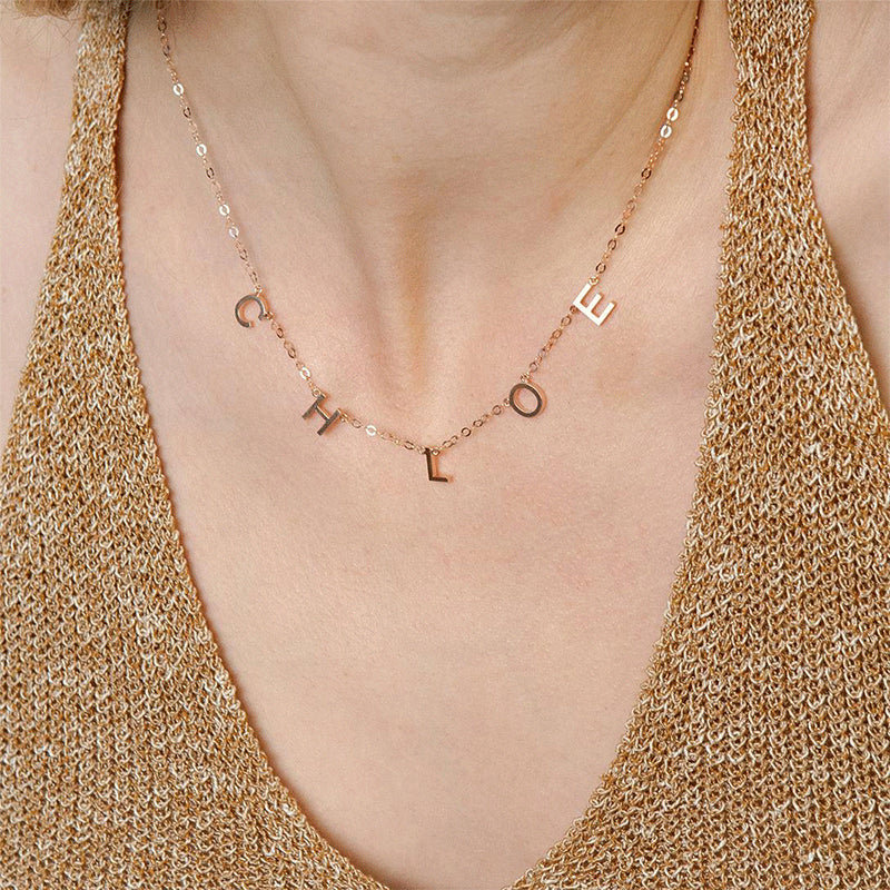 Personalized "Alphabet" Necklace