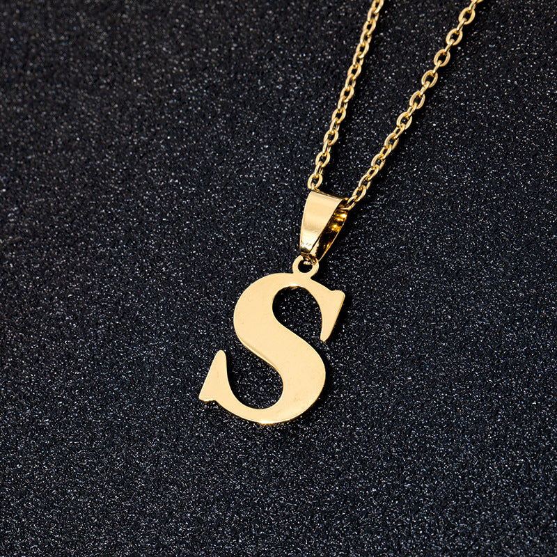 Personalized "personality letter" Necklace